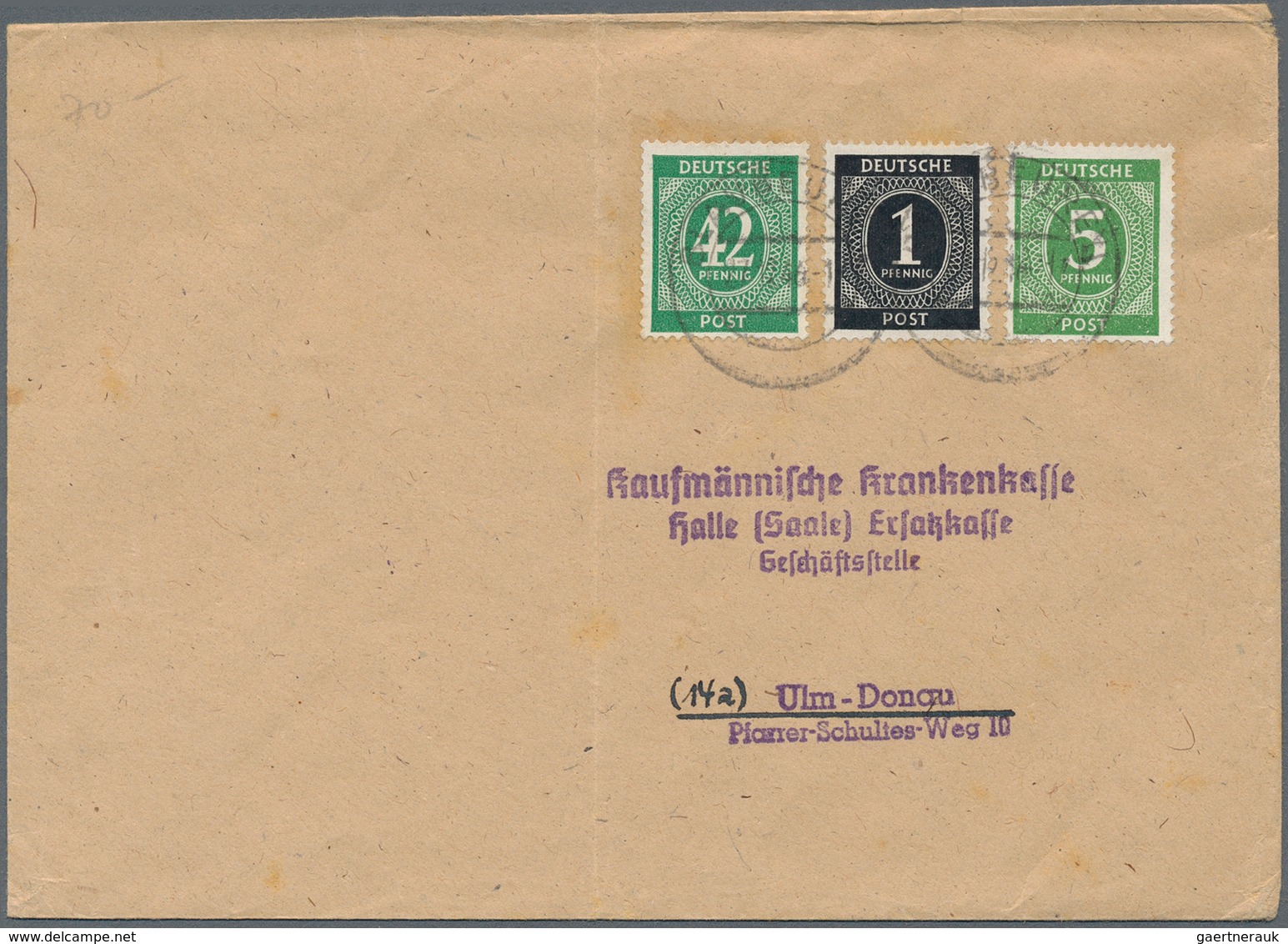 Alliierte Besetzung - Gemeinschaftsausgaben: 1946/1948, Gestempelte Sammlung Der Gemeinschaftsausgab - Sonstige & Ohne Zuordnung
