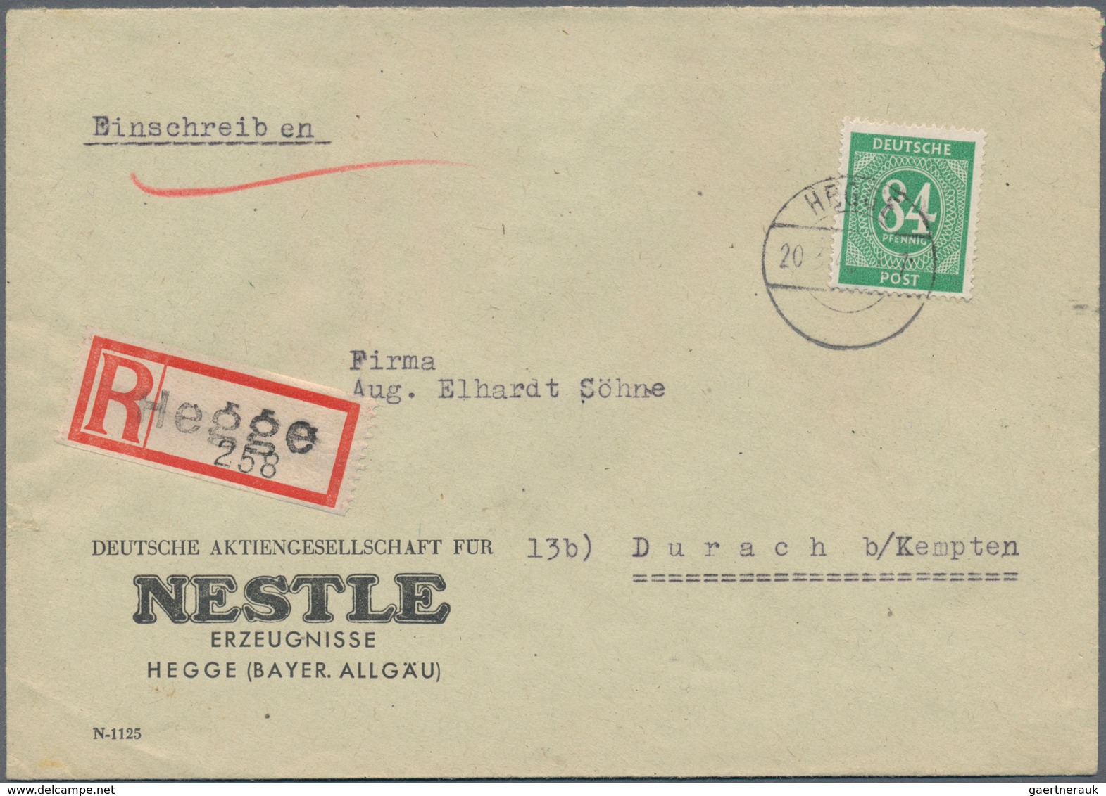 Alliierte Besetzung - Gemeinschaftsausgaben: 1946/1948, Umfangreicher Bestand Von Ca. 450 Briefen Da - Other & Unclassified