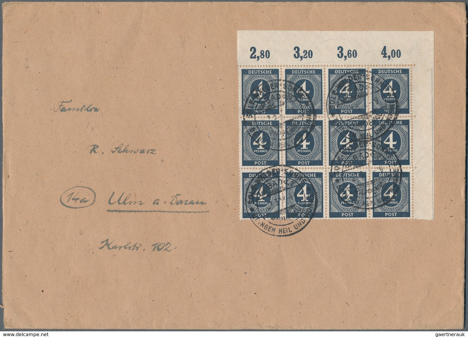 Alliierte Besetzung - Gemeinschaftsausgaben: 1947-1948, Sammlung der Zifferserie in zwei Bänden, dab