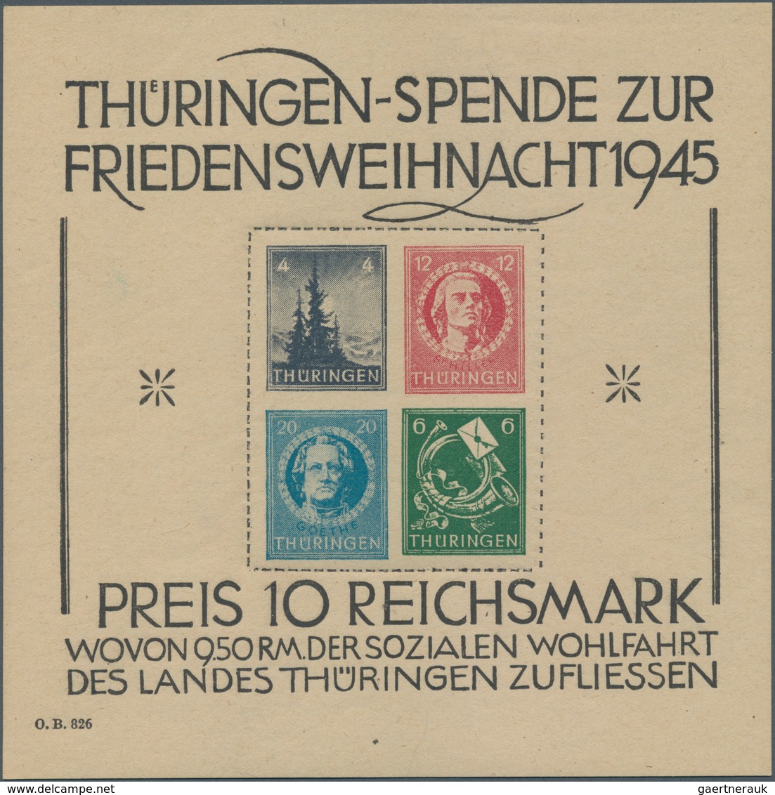 Sowjetische Zone: 1945/1949, Postfrische Sammlung Auf Safe-Blättern, Dabei MiNr. 1/7 B, MVP, Potscht - Otros & Sin Clasificación