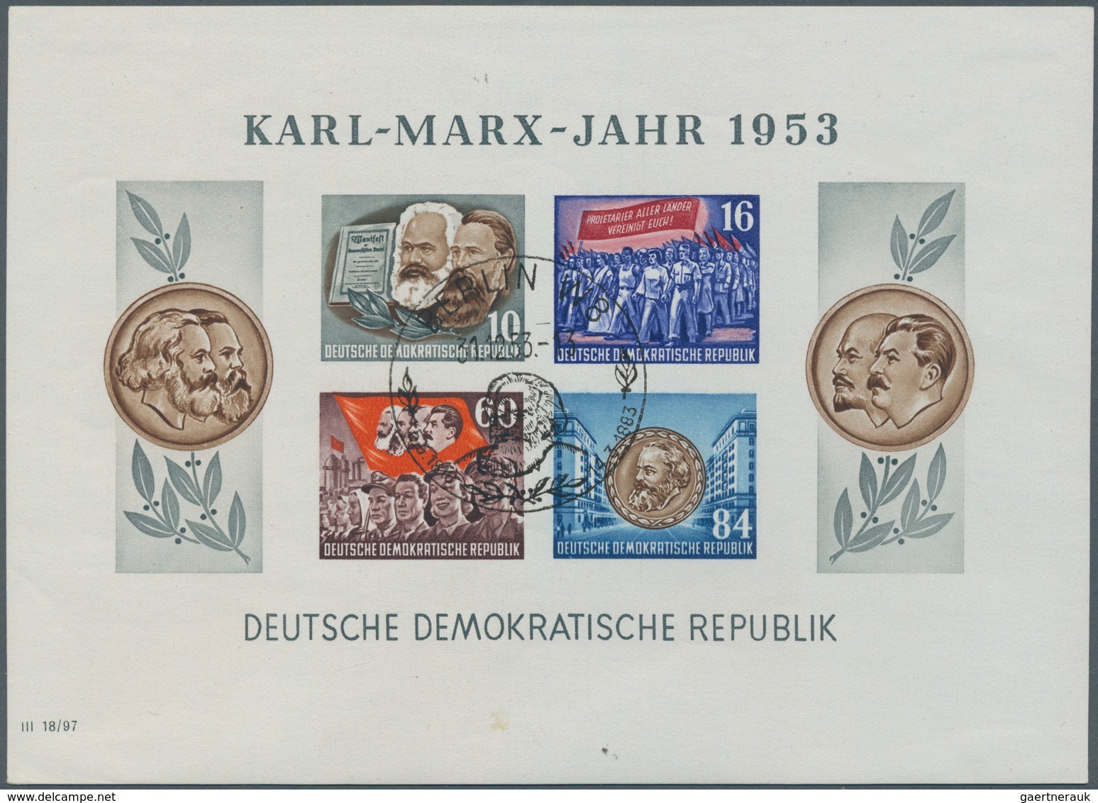 DDR: 1949/1970 (ca.), Partie Auf Auswahlseiten Mit Etlichen Guten Ausgaben Der Anfangsjahre, Dabei M - Collections