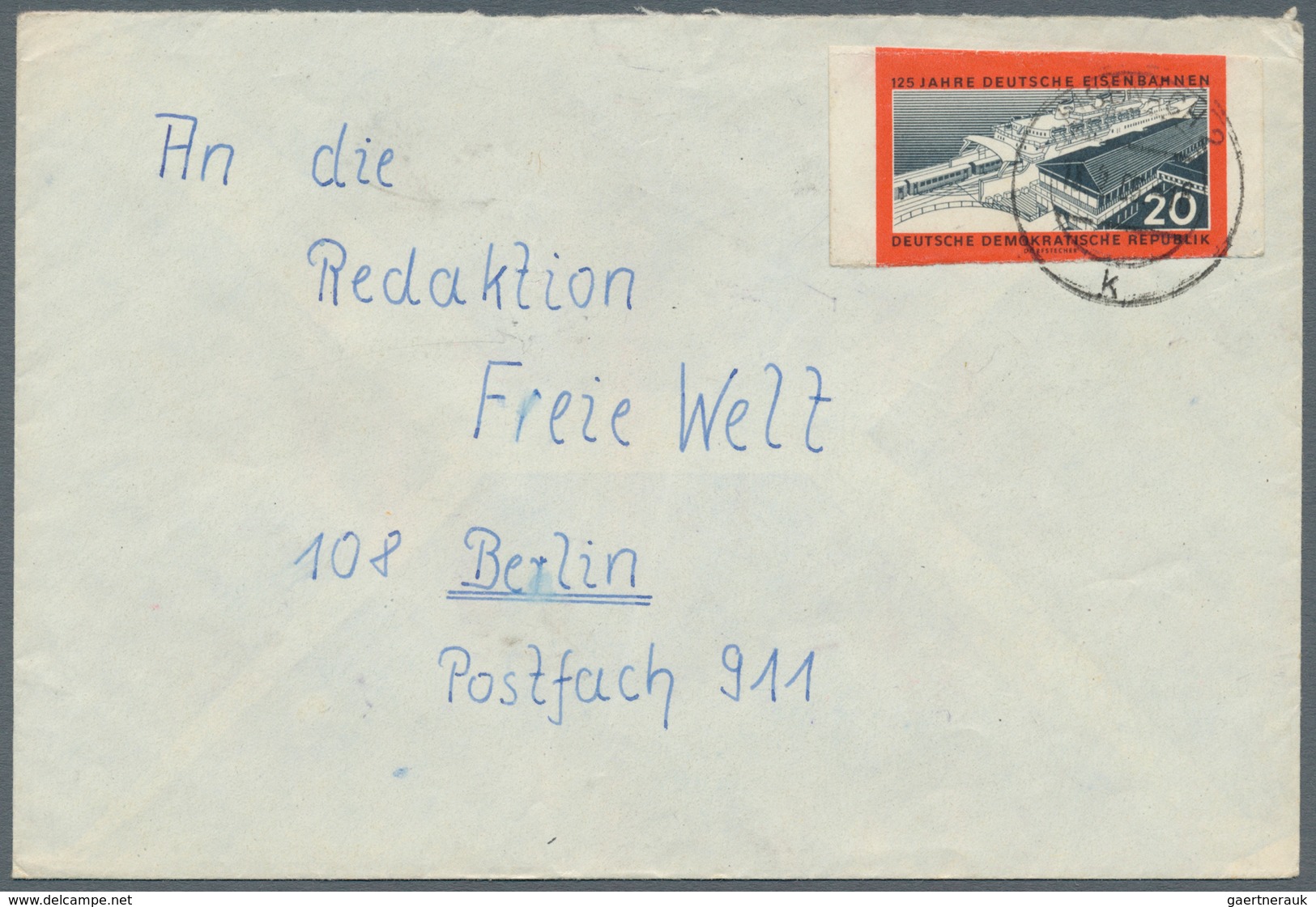 DDR: 1949/1990, reichhaltiger und vielseitiger Bestand von ca. 1.020 Briefen und Karten, alle echt g