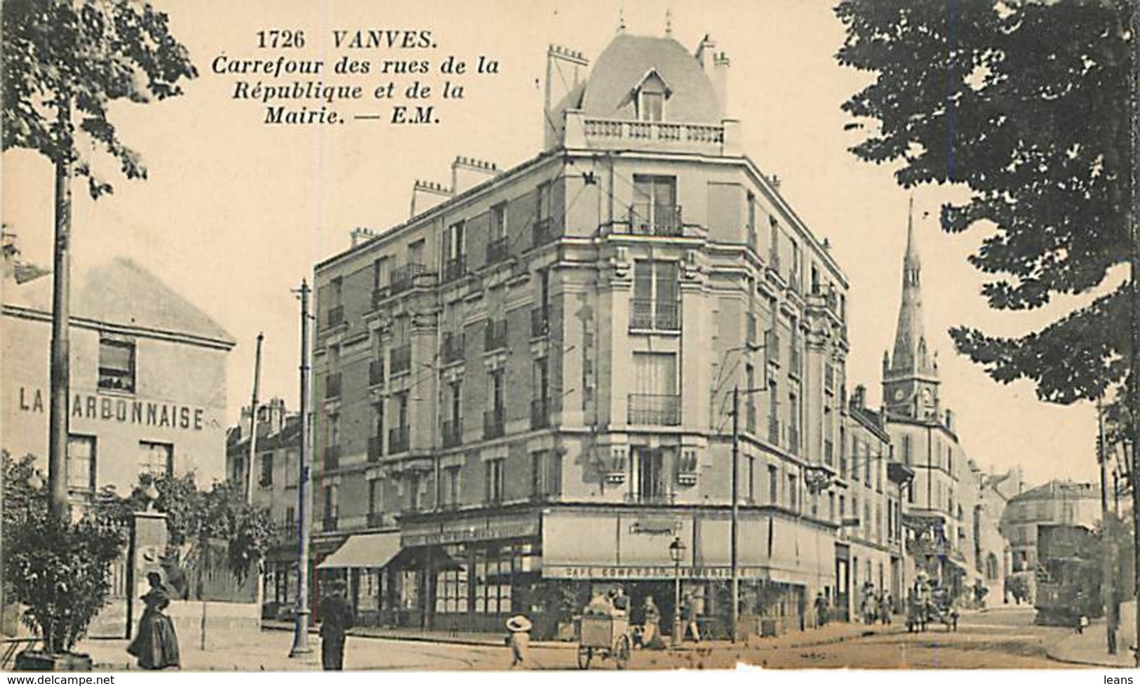 VANVES - Carrefour Des Rues De La République Et De La Mairie - EM 1726 - Vanves