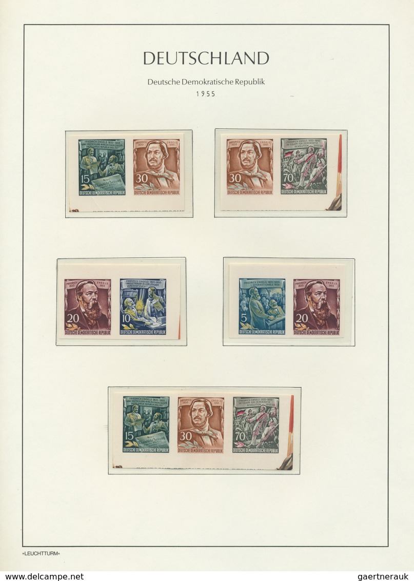 DDR - Zusammendrucke: 1955/1990, Augensscheinlich Komplette Postfrische Qualitäts-Sammlung Der Zusam - Zusammendrucke
