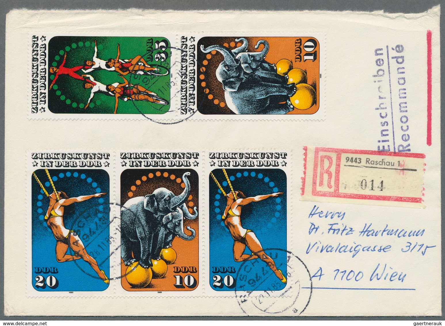 DDR - Zusammendrucke: 1955/1990, reichhaltiger und vielseitiger Bestand von ca. 540 Briefen und Kart