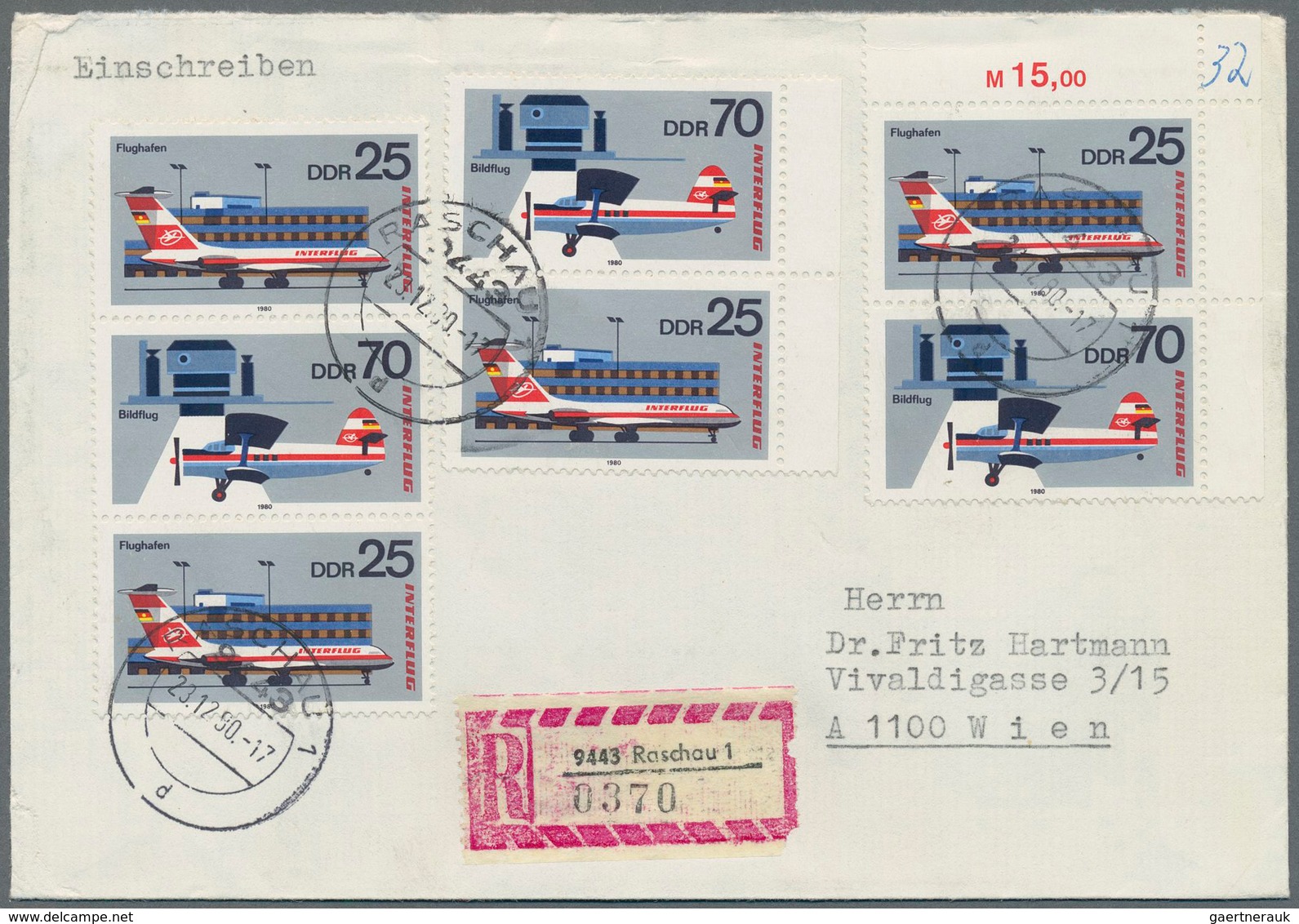 DDR - Zusammendrucke: 1955/1990, reichhaltiger und vielseitiger Bestand von ca. 540 Briefen und Kart