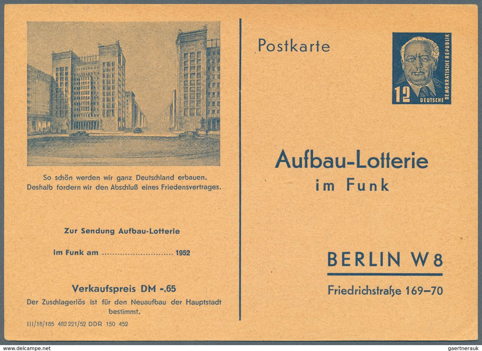 DDR - Ganzsachen: 1948/1990. Sammlung Von 13 Postkarten, Meist Ungebraucht. Dabei Sind P 60 (*; Kl. - Other & Unclassified