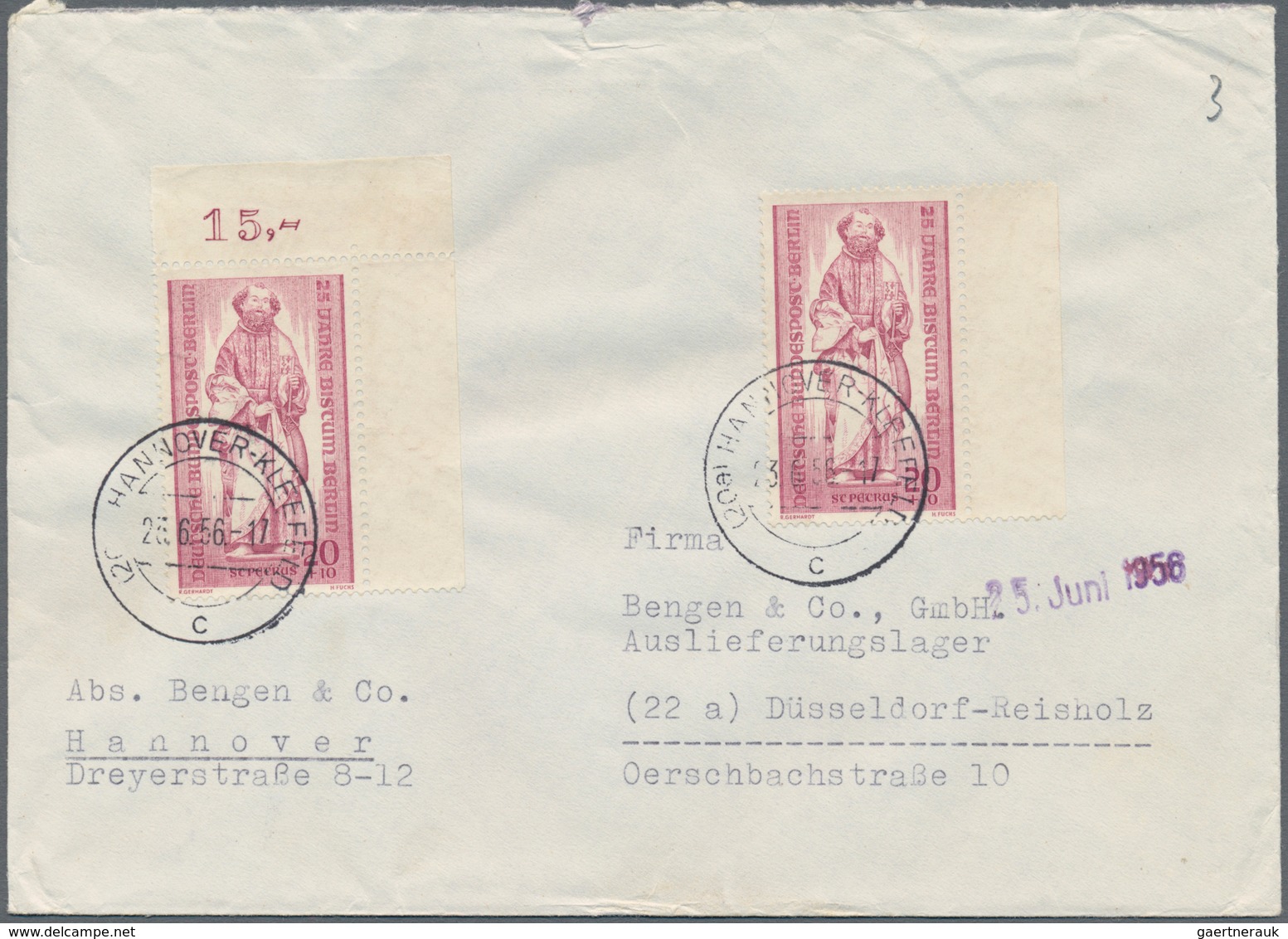 Bundesrepublik Und Berlin: 1948/1964, Vielseitige Partie Von Ca. 90 Briefen, Karten Und Ganzsachen, - Collections