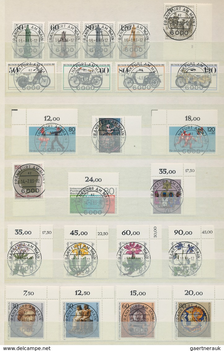 Bundesrepublik Und Berlin: 1948/2001, Reichhaltiger, Meist Postfrischer Und Teils Auch Gestempelter - Sammlungen