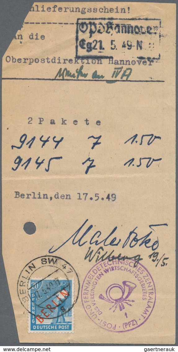 Berlin: 1947/1982, umfassende, sehr inhaltsreich und hochwertig besetzte Sammlung von ca. 350 Briefe