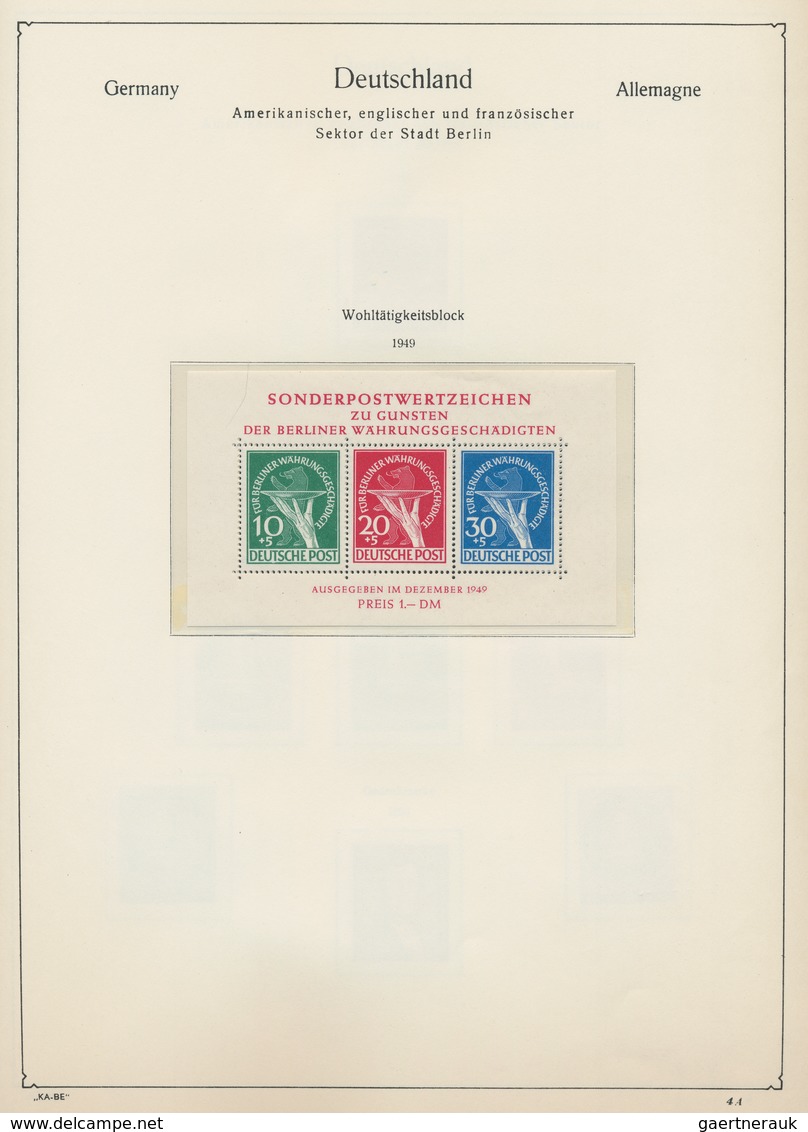 Berlin: 1948/1990, In Den Hauptnummern Augenscheinlich Komplette, Meist Postfrisch Geführte Sammlung - Unused Stamps