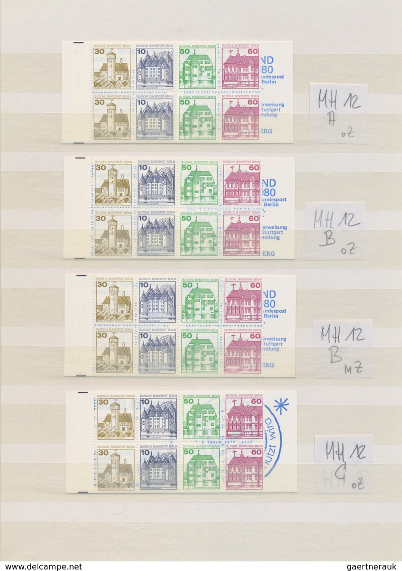 Berlin: 1950/1990, Reichhaltiger Und Vielseitiger Spezial-Sammlungsbestand Mit Meist Dauerserien In - Unused Stamps