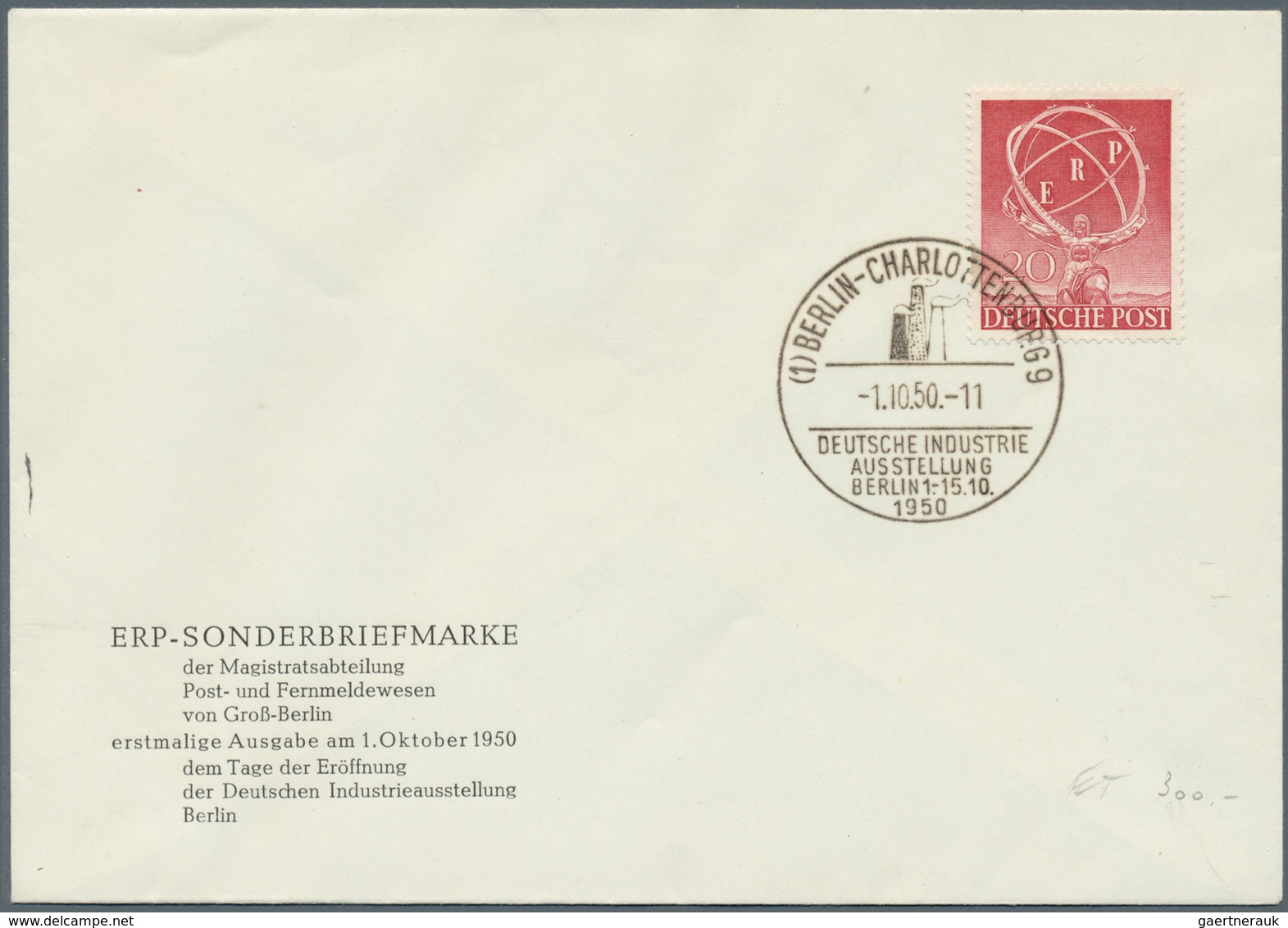 Berlin: Ab 1950. Sammlung Früher, Guter FDC. Dabei Sind Mi. 71, 72/73, 74 (3x), 80/81, 87, 88/90 Und - Unused Stamps