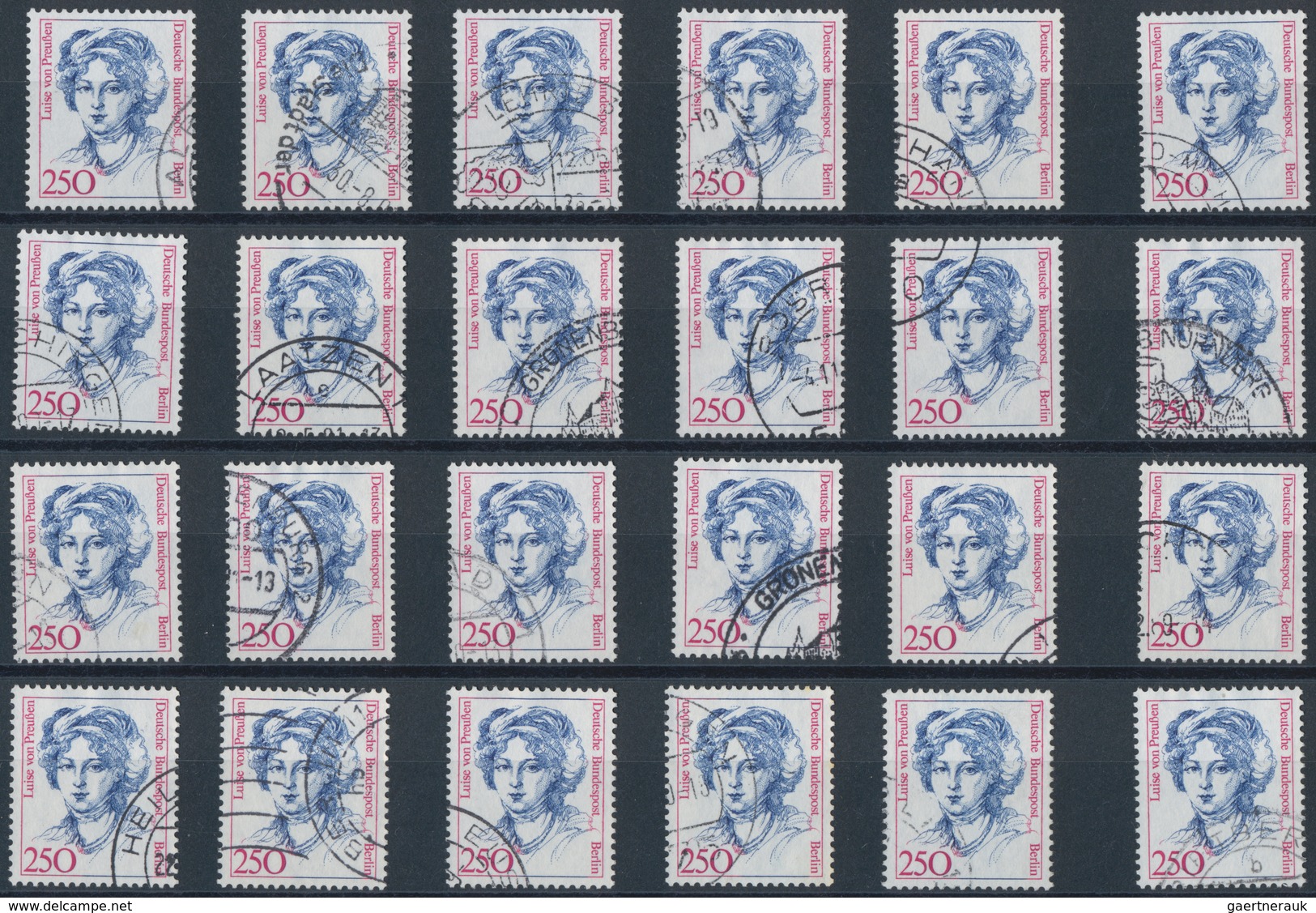 Berlin: 1988/89, Frauen Der Geschichte, Engrospartie Folgender Werte: 112x 130, 80x 140, 132x 180 Un - Unused Stamps