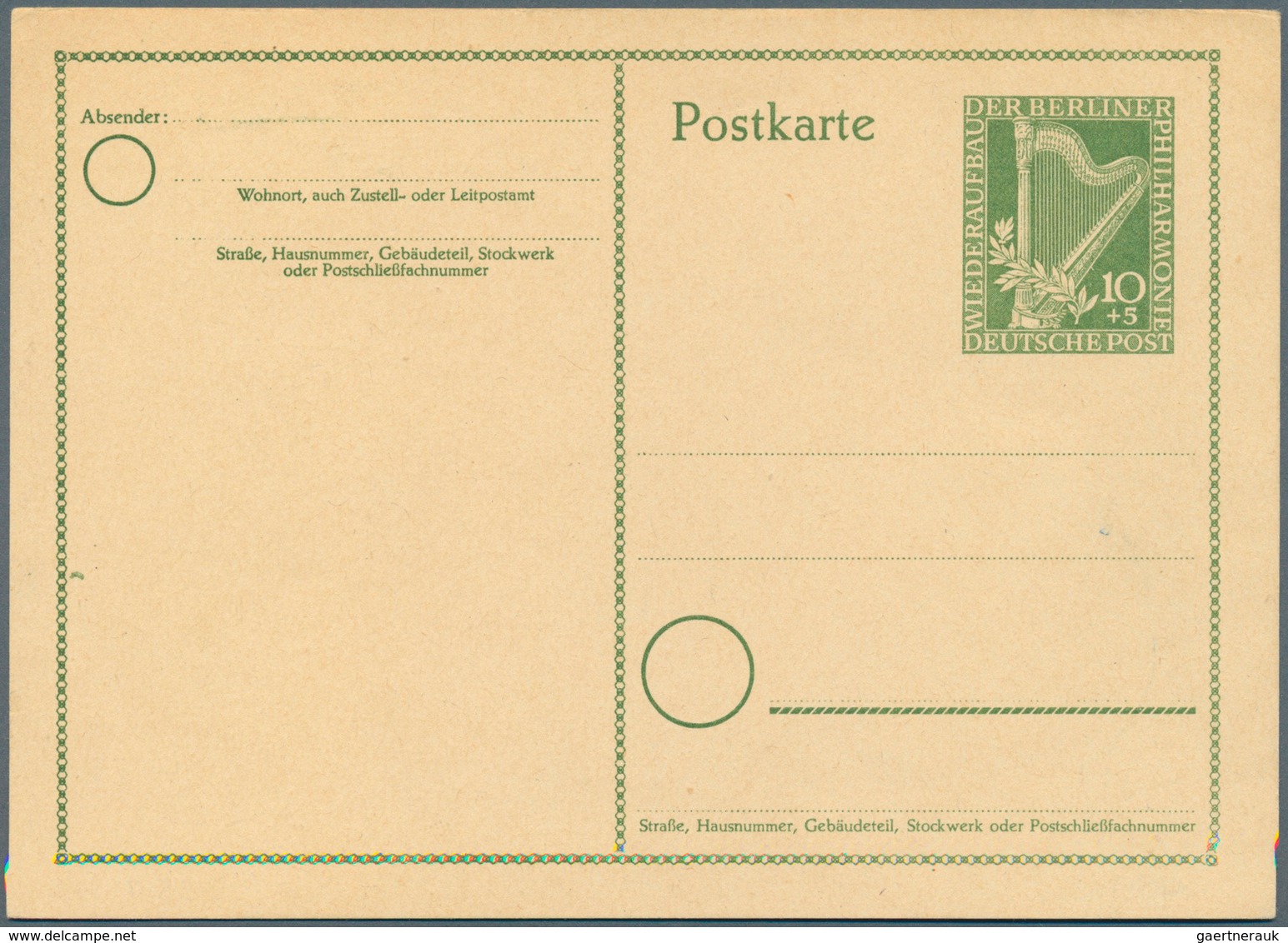 Berlin - Ganzsachen: 1948/1967. Spannende Sammlung Von 109 Nur Versch. POSTKARTEN, Oft Doppelt Gesam - Other & Unclassified