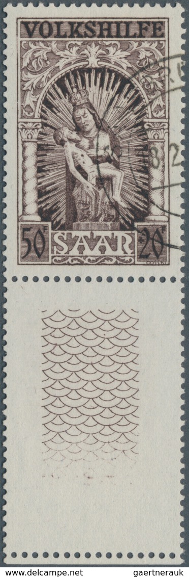 Saarland (1947/56): 1947/1959, In Den Hauptnummern Komplette, Sauber Gestempelte Sammlung Incl. Bloc - Used Stamps