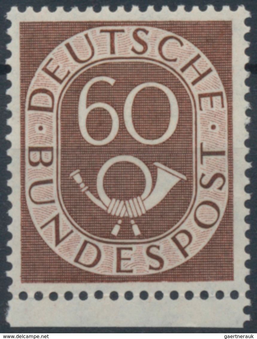 Bundesrepublik Deutschland: 1949/1970 (ca.), Partie Auf Steckkarten, Dabei Bessere Anfangsausgaben, - Collections