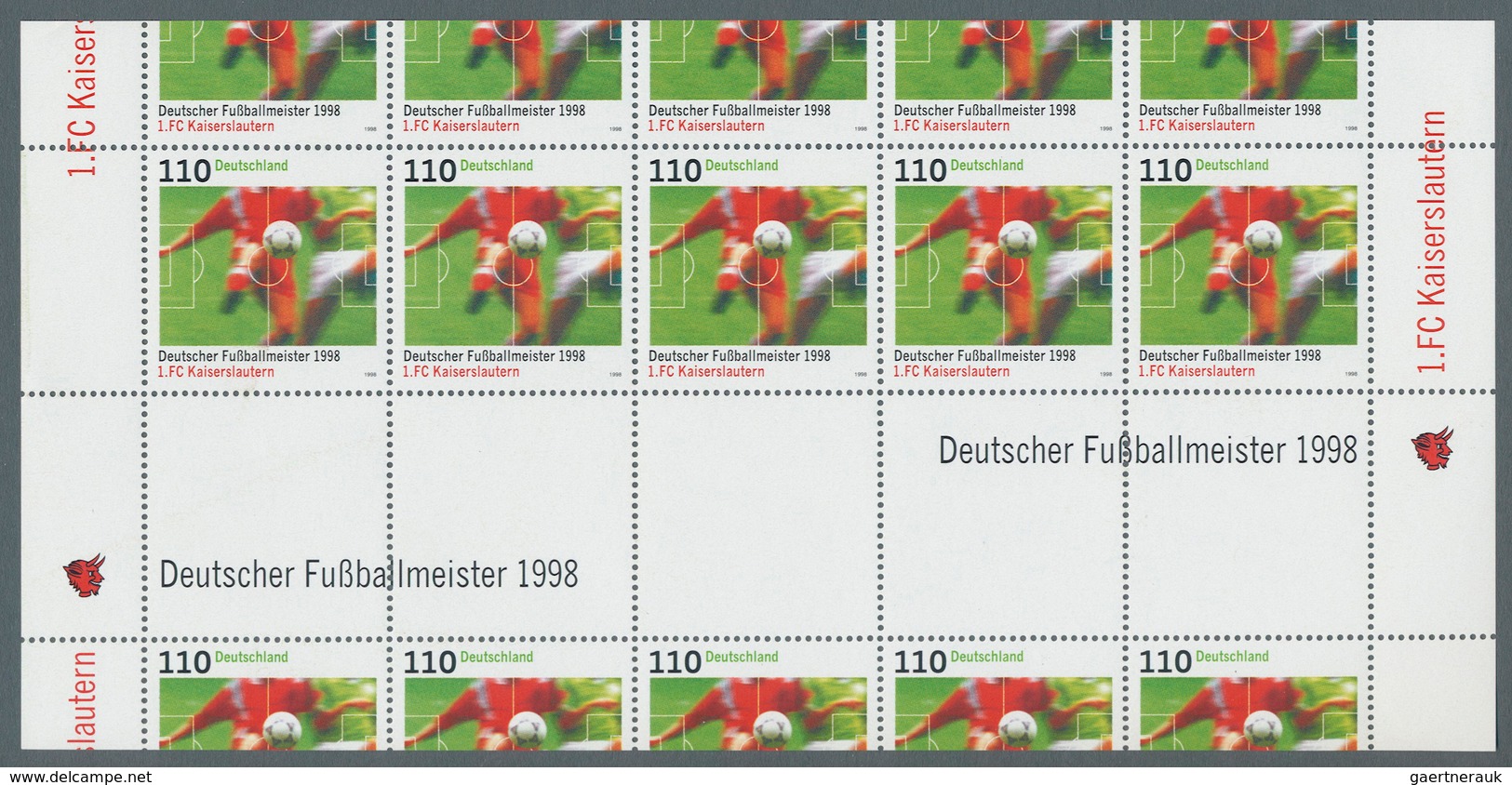 Bundesrepublik Deutschland: Ab 1949 Schachtel Mit Abarten Und Fehldrucken,etc., Dabei Z.B. Bund 113 - Collections