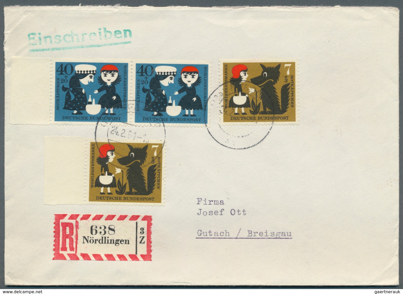 Bundesrepublik Deutschland: 1950/1970 (ca.), vielseitiger Bestand von ca. 830 Briefen/Karten mit dek