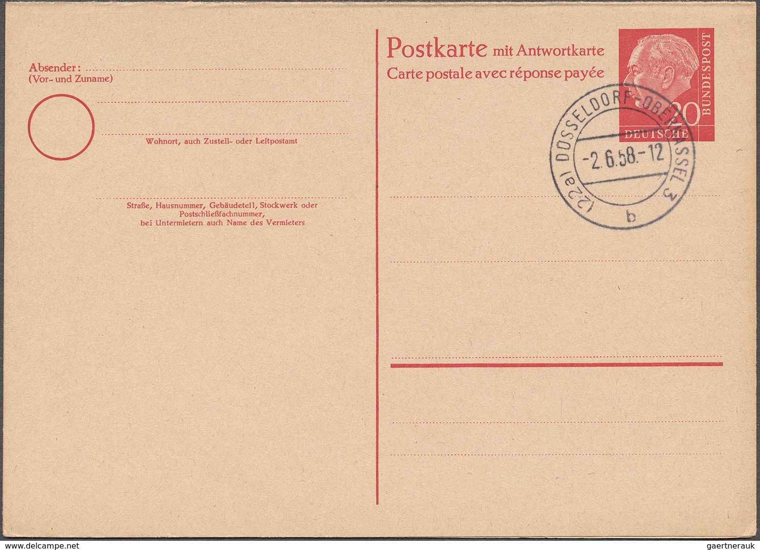 Bundesrepublik Deutschland: 1950/97, Interessanter Posten Mit 233 Ganzsachen, Darunter Spitzenstücke - Collections