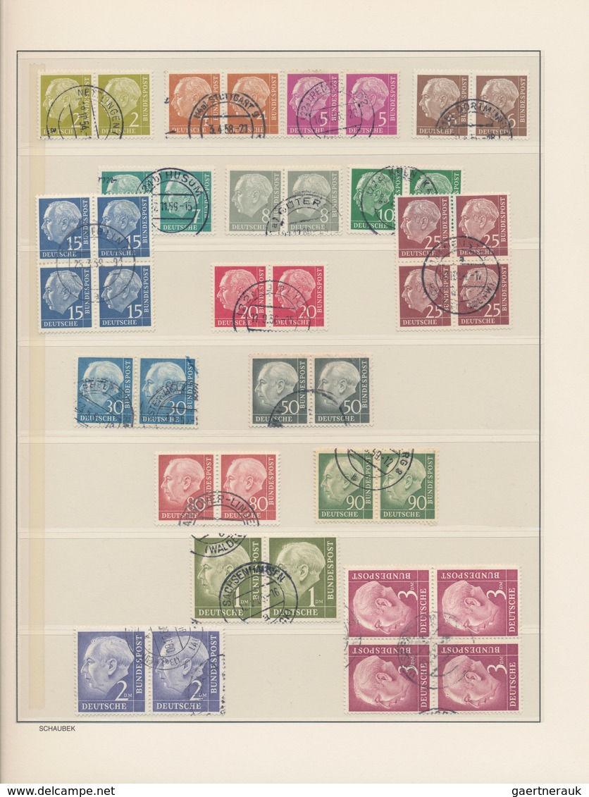 Bundesrepublik Deutschland: 1951/2003, Dauerserien Spezial, Sauber Rundgestempelte Sammlung Von Ca. - Collections