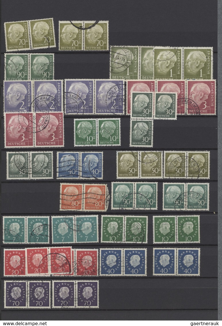 Bundesrepublik Deutschland: 1952/2002, Dauerserien Spezial, Reichhaltiger Postfrischer Und Gestempel - Collections