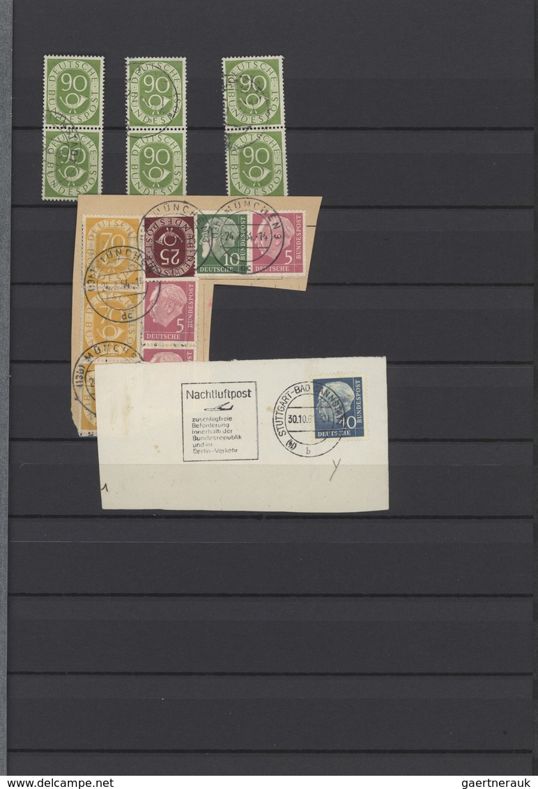 Bundesrepublik Deutschland: 1952/2002, Dauerserien Spezial, Reichhaltiger Postfrischer Und Gestempel - Collections