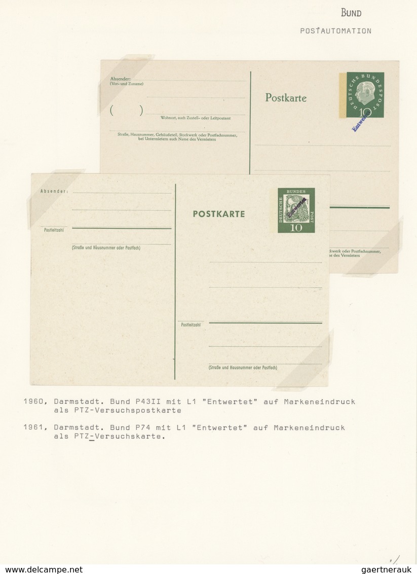 Bundesrepublik Deutschland: 1960/1978, Spezialsammlung Von über 90 Belegen (sowie Einigen Marken Und - Collections