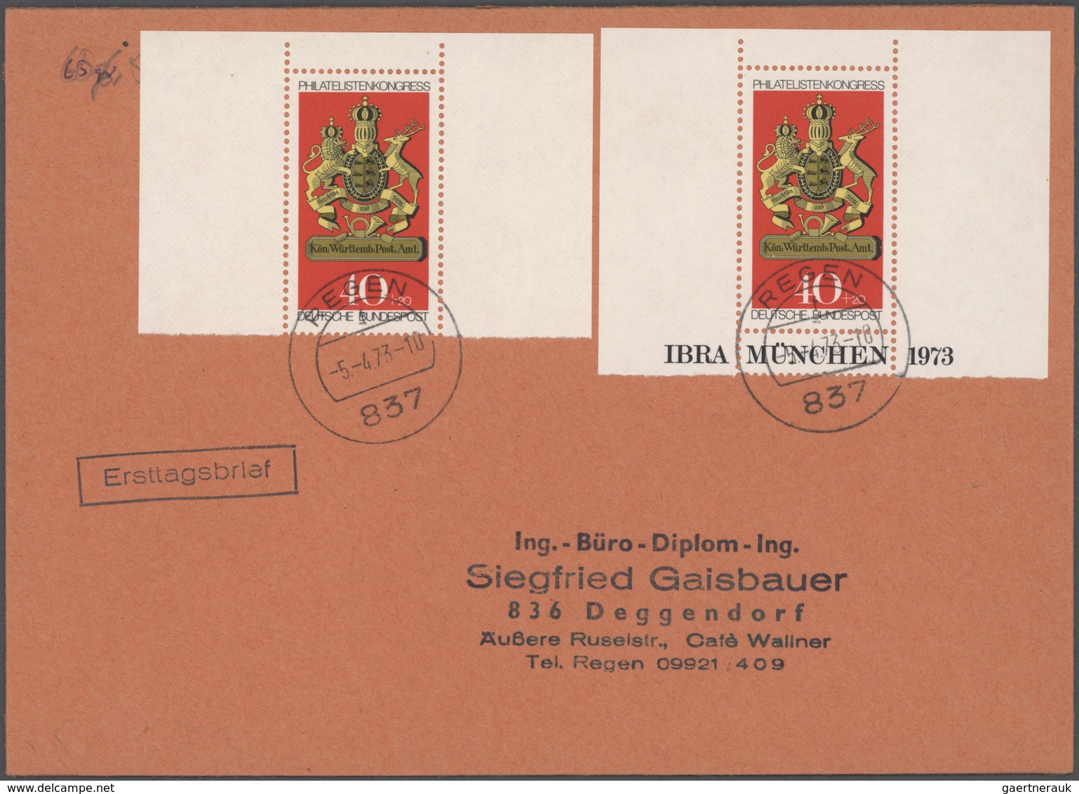 Bundesrepublik Deutschland: 1962/2005, BESONDERE FRANKATUREN, Vielseitiger Bestand Von Ca. 540 Brief - Sammlungen