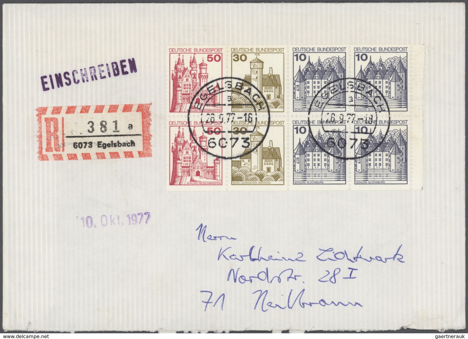 Bundesrepublik Deutschland: 1965/2005, DAUERSERIEN, Vielseitiger Posten Von Ca. 740 Briefen Und Kart - Collections