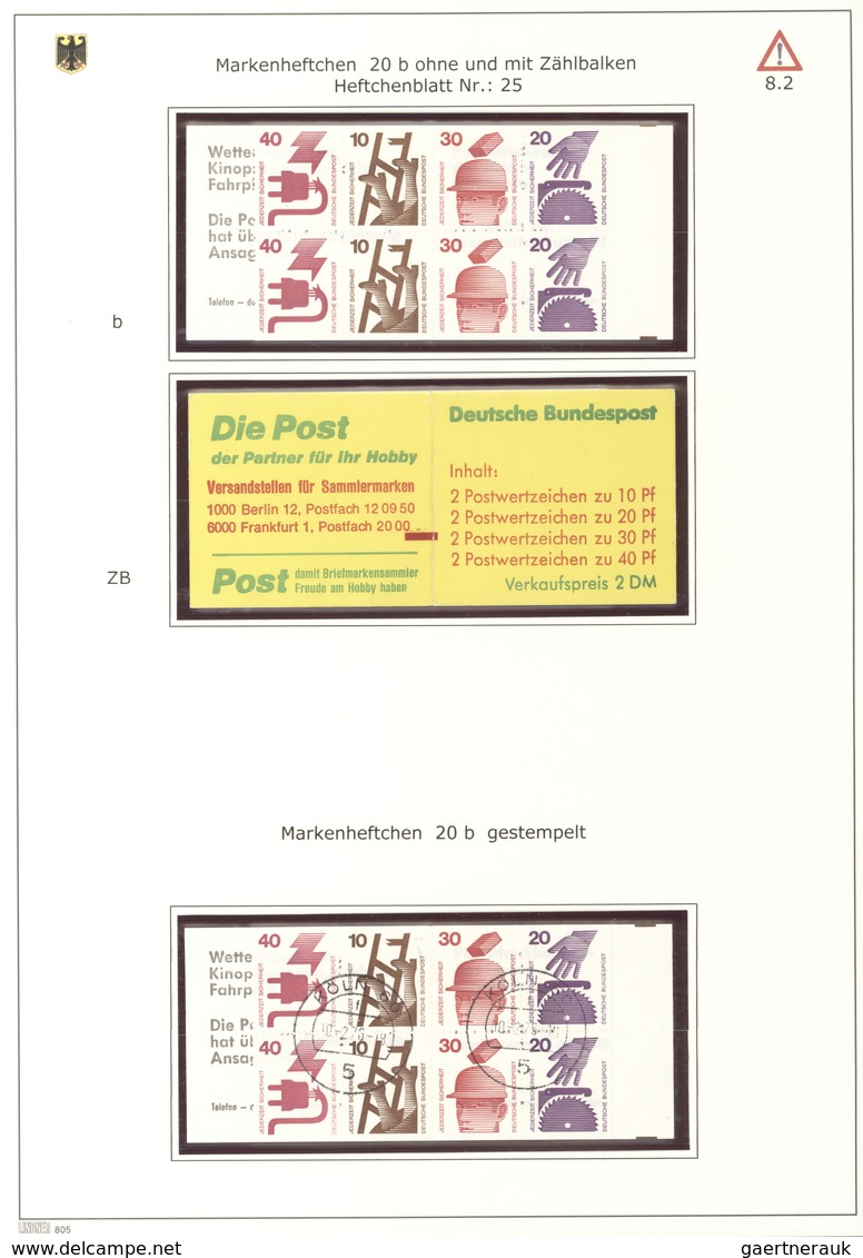 Bundesrepublik Deutschland: 1971/2014, Dauerserien Spezial, Umfassende Sammlung Der Ausgaben Unfallv - Collections