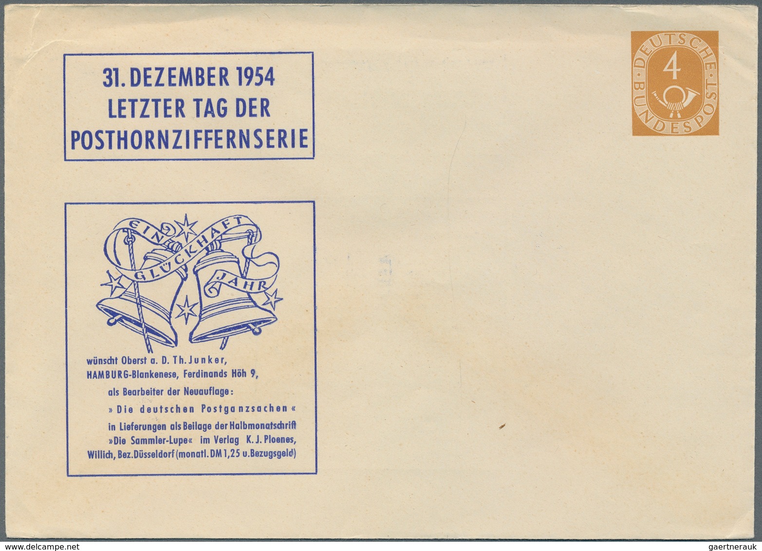 Bundesrepublik - Ganzsachen: 1953/2000 Sammlung Ca. 369 Privatganzsachen Meist Umschläge Und Aerogra - Autres & Non Classés