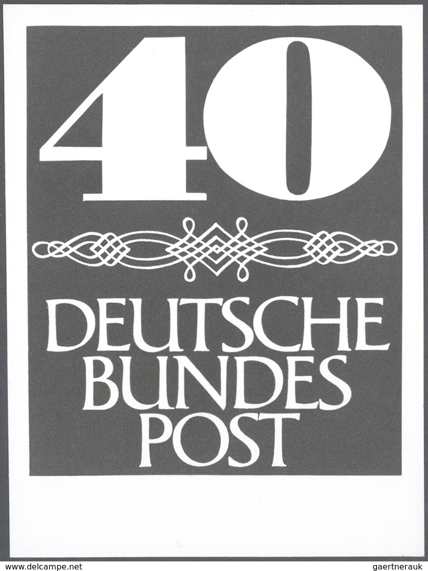 Bundesrepublik - Besonderheiten: 1966/1967, Neue Dauerserie, Sammlung Von 61 S/w-Fotoessays Zeichnun - Sonstige & Ohne Zuordnung