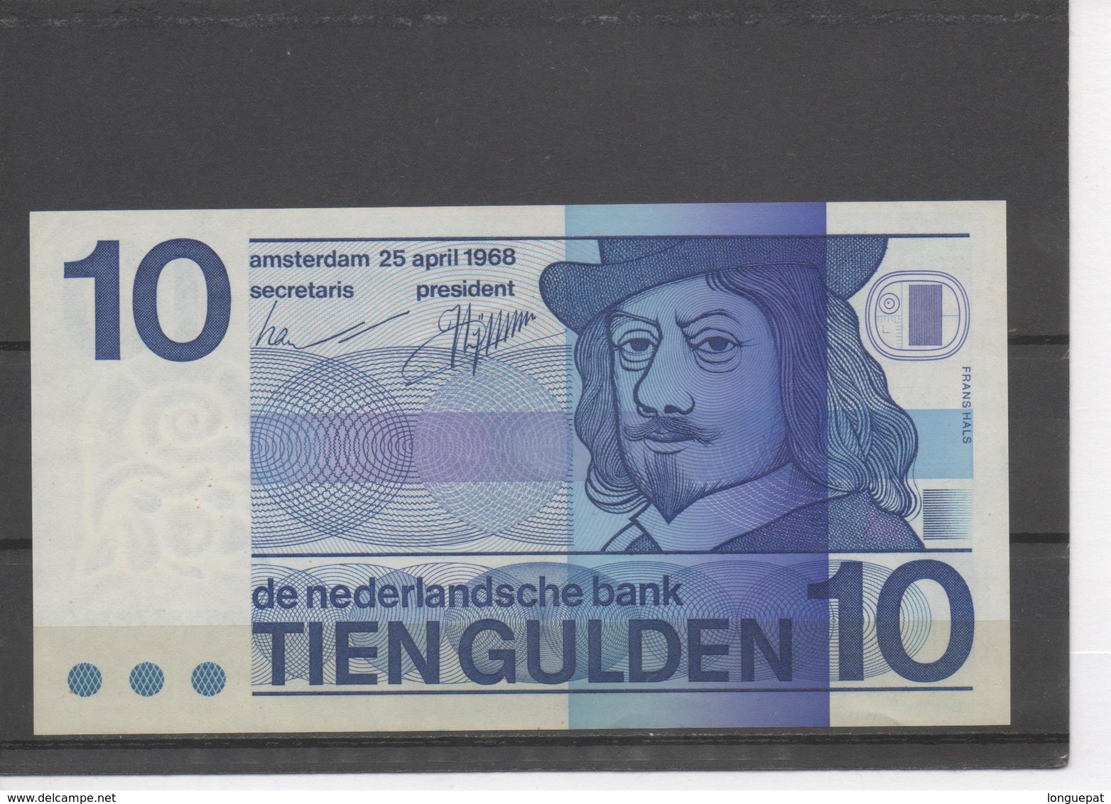 Billet De 10 GULDEN - 10 Gulden