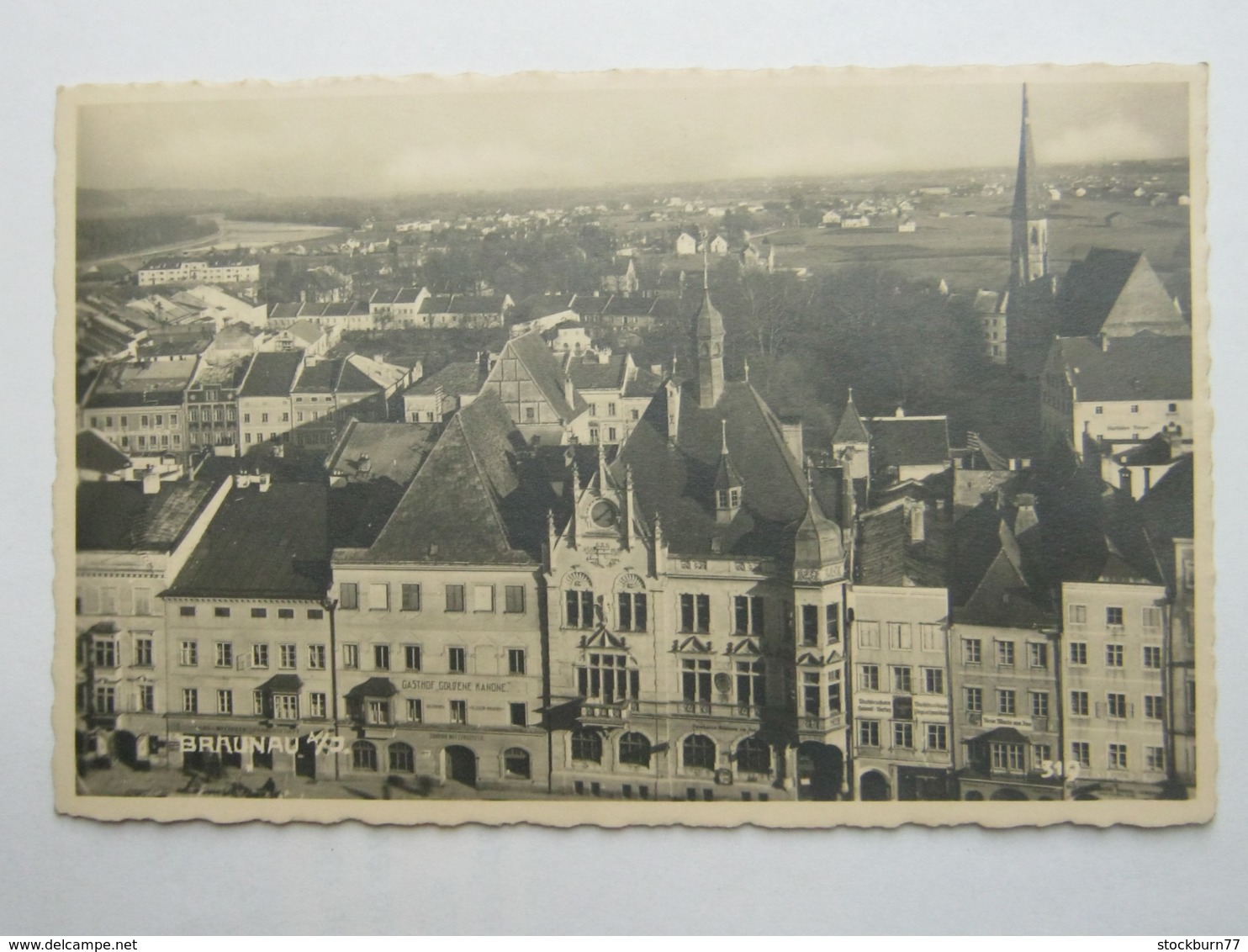 BRAUNAU  , Schöne Karte  1938 - Braunau