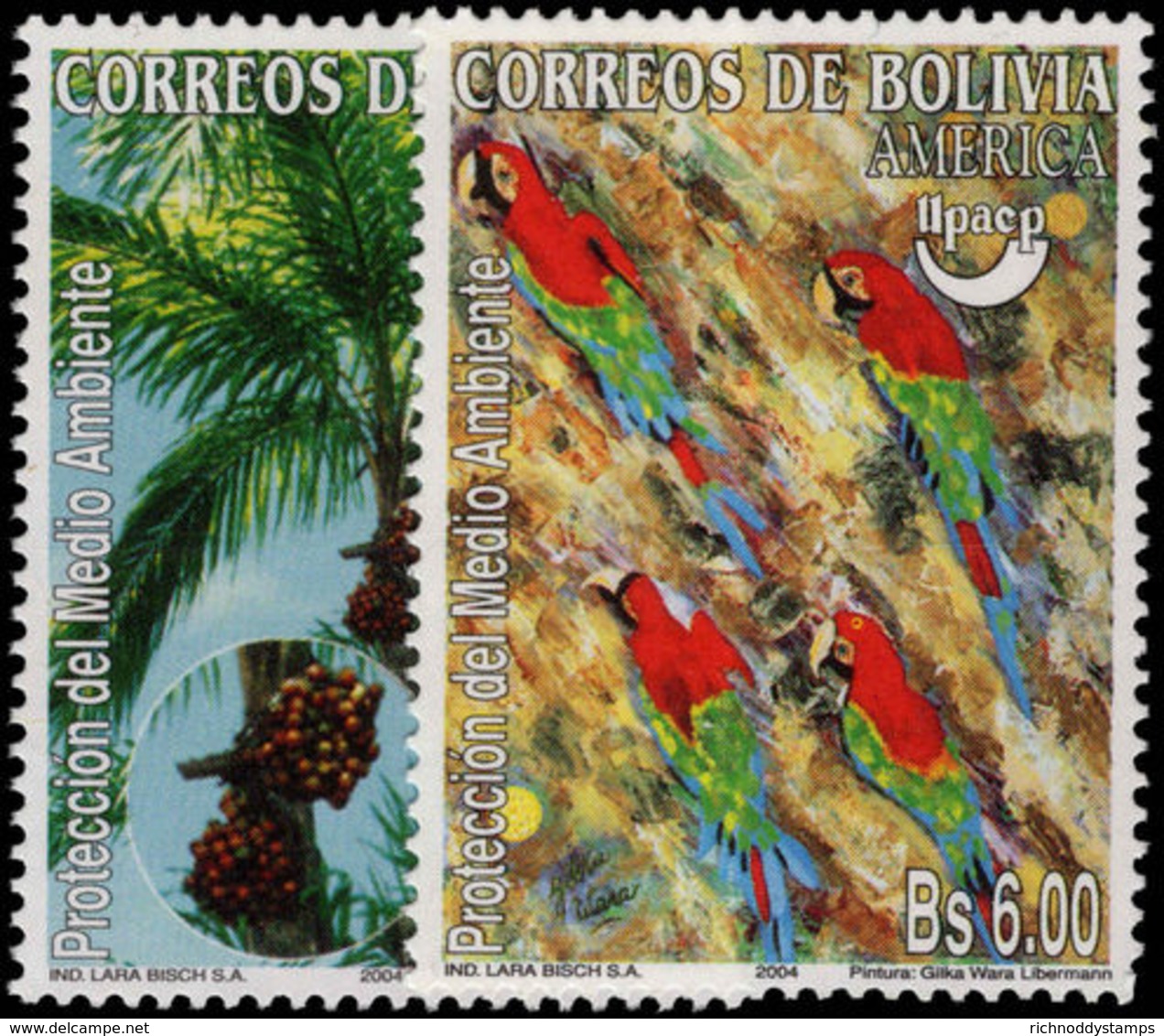 Bolivia 2004 Environmental Protection Unmounted Mint. - Bolivia
