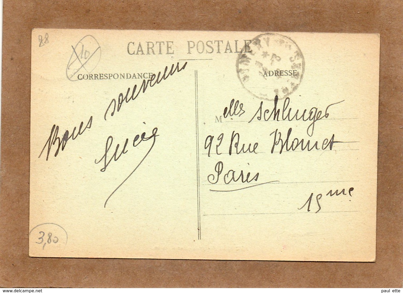 CPA - NOMEXY (88) - Aspect De La Rue D'Alsace En 1946 - Nomexy