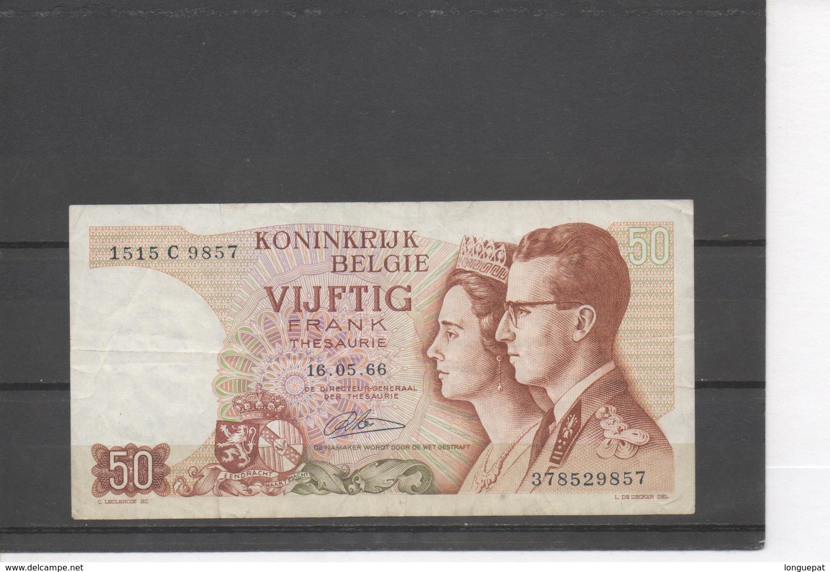 Billet De 50 Francs Couple Royal - Andere & Zonder Classificatie