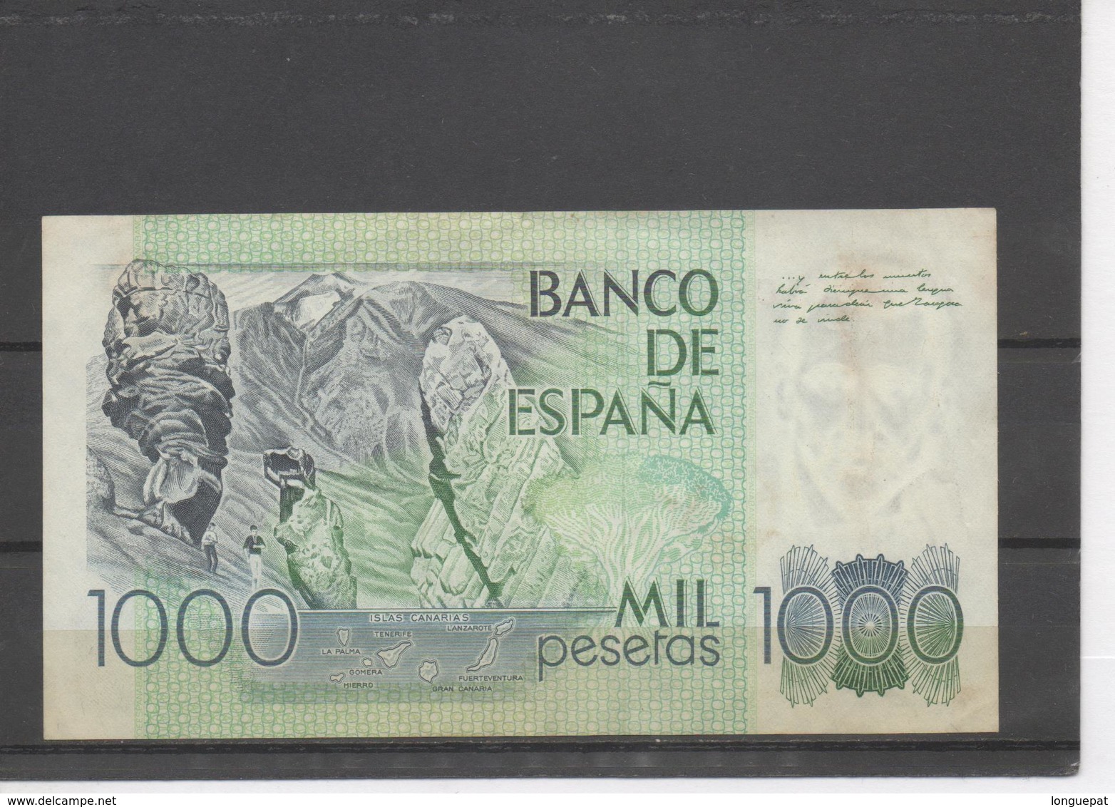 Billet De 1000 Pesétas - [ 4] 1975-…: Juan Carlos I.