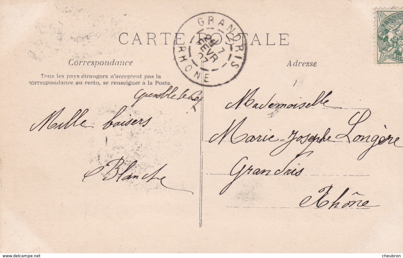 CARTE FANTAISIE. CPA. SERIE DE 4 CARTES. " LE CHAR ÉTRANGE "  ANNEE 1907 - Collections, Lots & Séries