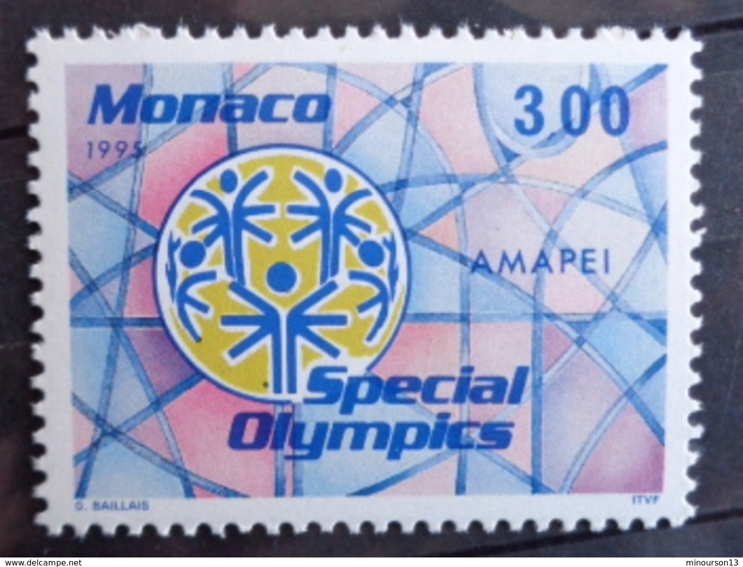 MONACO 1995 Y&T N° 1974 ** - SPECIAL OLYMPICS INTERN. A NEW HEAVEN - Nuevos