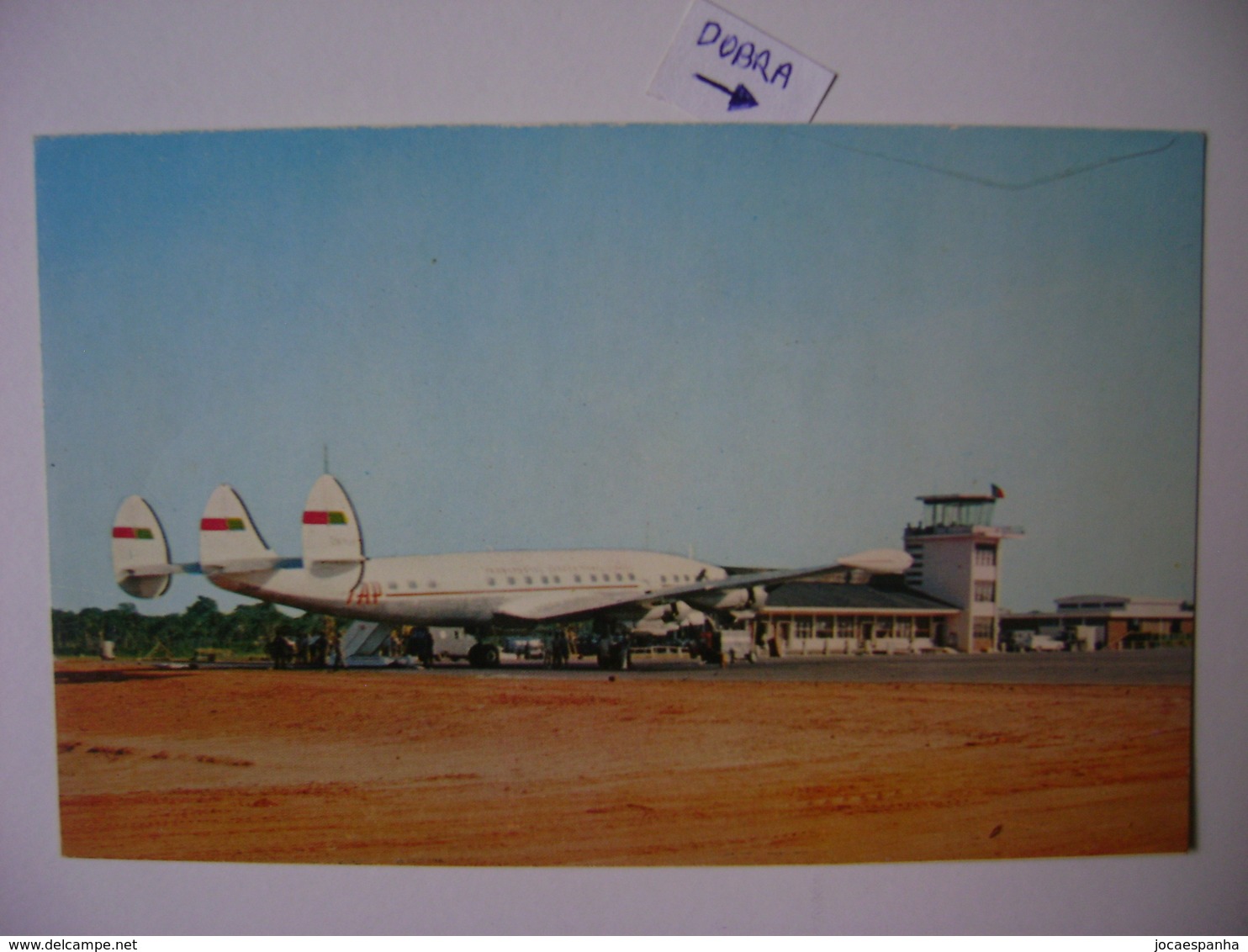 CRAVEIRO LOPES (BISSAU) AIRPORT POST CARD IN GUINE PORTUGUESA IN THE STATE - Aérodromes