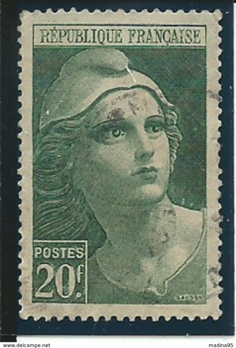 FRANCE: Obl., N° YT 730, TB - 1945-54 Marianne Of Gandon