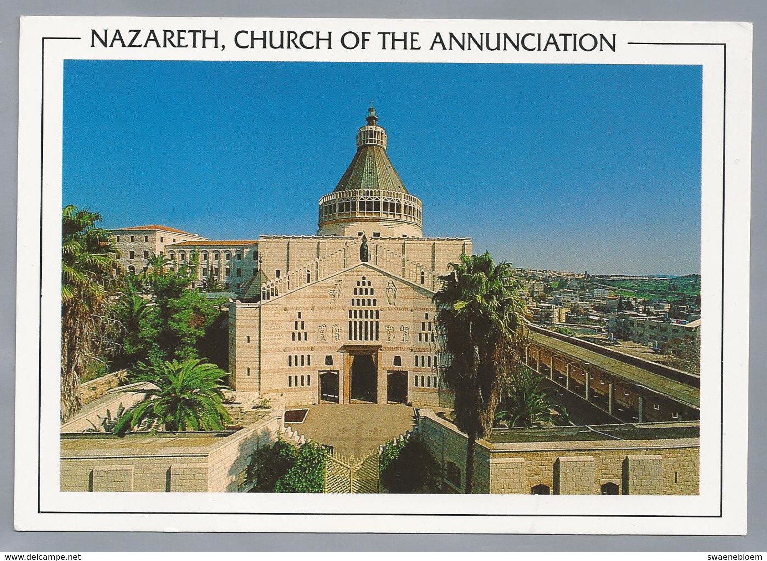 IL.- NAZARETH. The Church Of The Annunciation. Photo Garo Nalbandian. - Israël