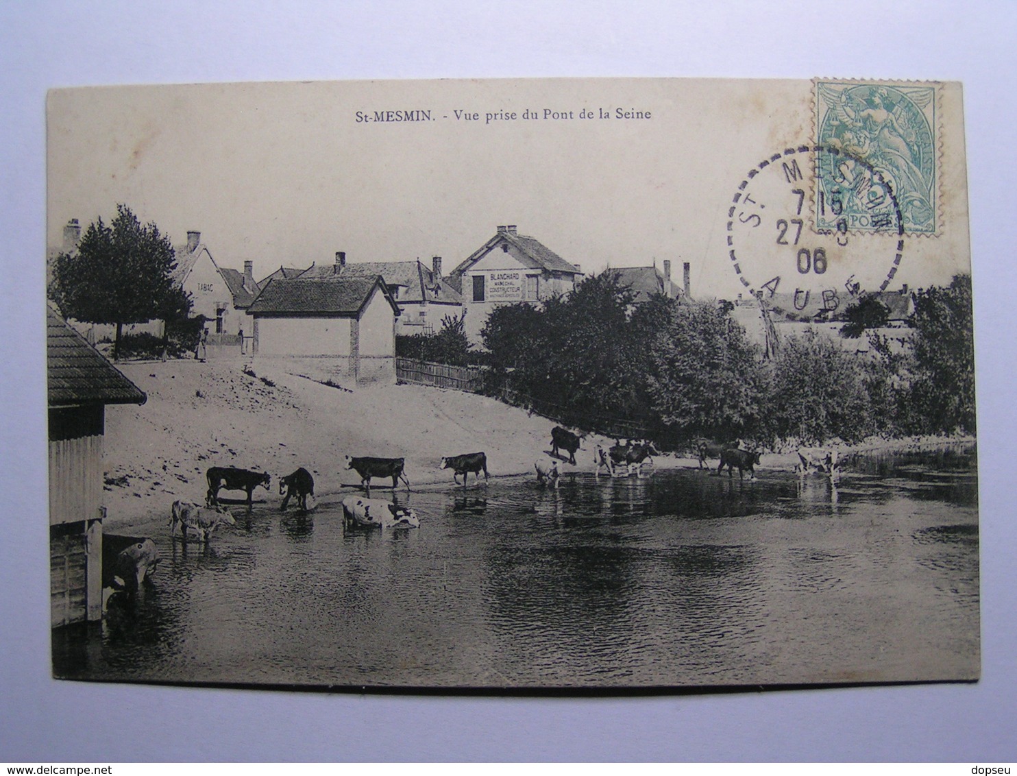 10 SAINT ST MESMIN Vue Prise Du Pont De La Seine - Autres & Non Classés