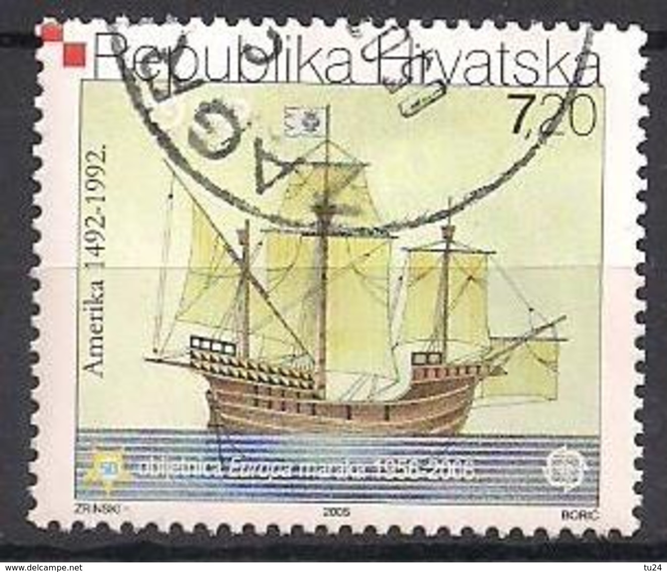 Kroatien  (2005)  Mi.Nr.  734  Gest. / Used  (6af47) - Kroatien