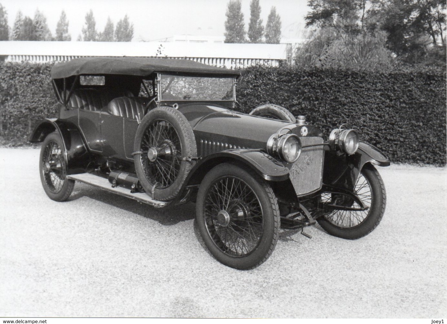 Photo Fondation Marius Berliet ,Berliet 22HP,type A19 1911 - Automobile