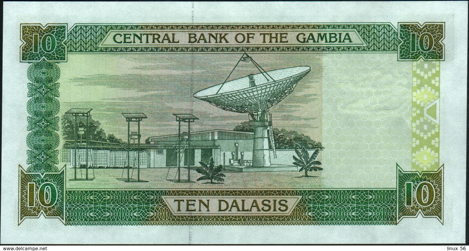 GAMBIA - 10 Dalasis Nd.(2001 - 2005) UNC P.21 C - Gambia