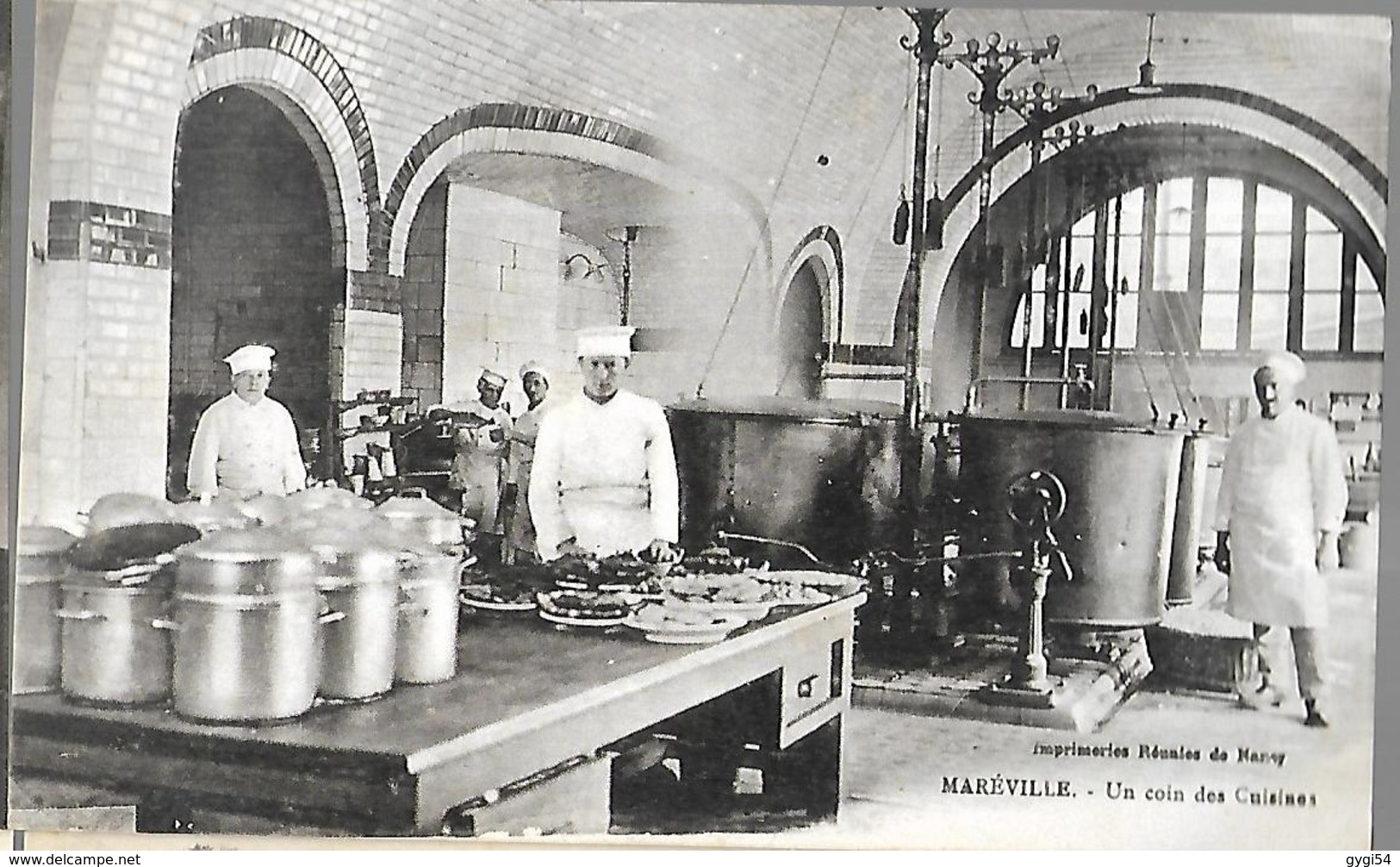 54 Maréville - Laxou  Hôpital  Un Coin Des Cuisines  CPA 1930 - Salud