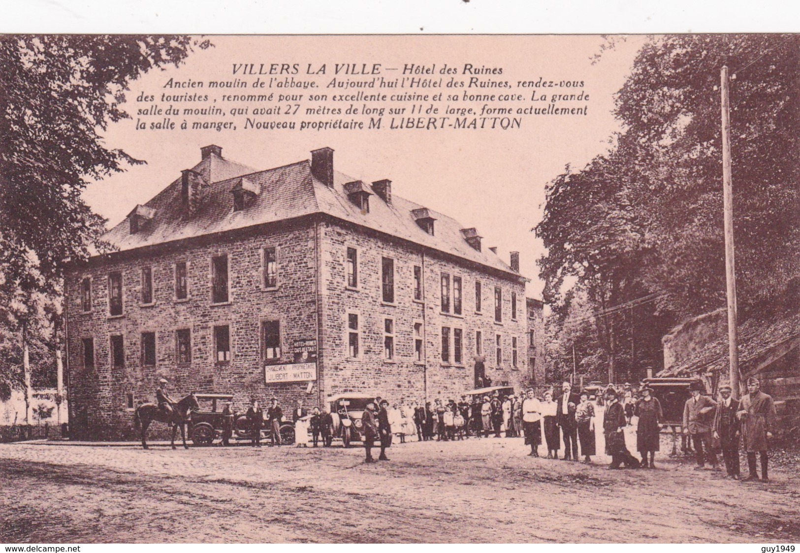 HOTEL DES RUINES - Villers-la-Ville